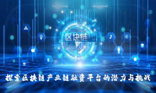 探索区块链产业链融资平台的潜力与挑战